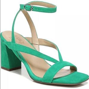 Naturalizer Tania Dress Sandal Green Suede Size 9